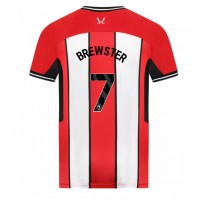 Pánský Fotbalový dres Sheffield United Rhian Brewster #7 2023-24 Domácí Krátký Rukáv